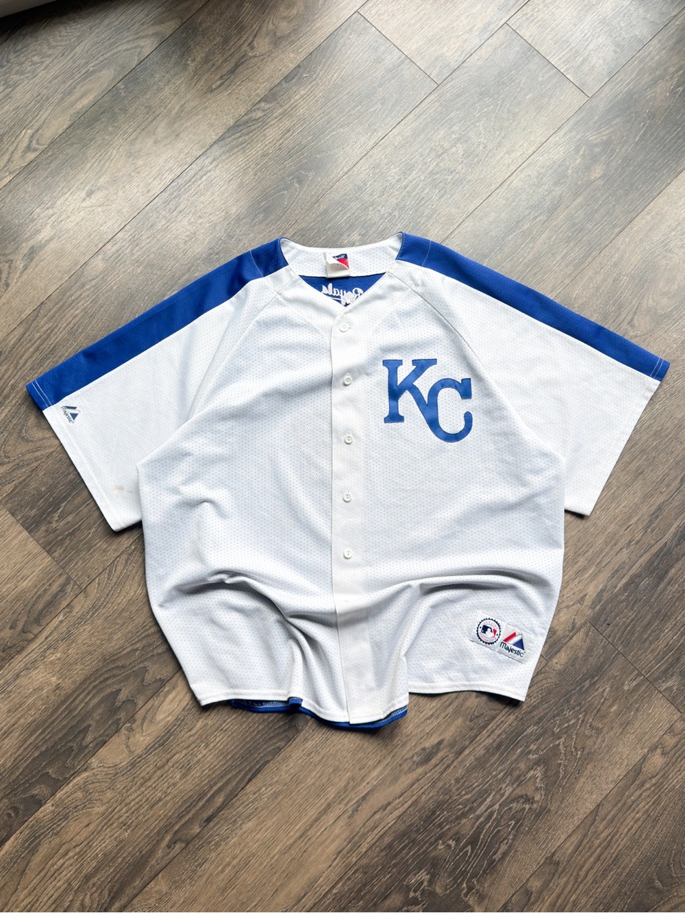 Majestic Kansas City Royals Men’s 3XL Baseball Jersey MLB Made USA Vintage